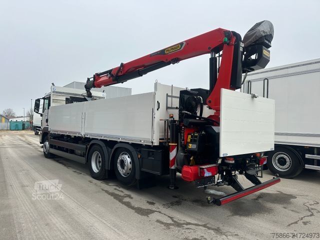 Tovorna dvigalka na tovornjaku MAN 26.420 TGS LL Palfinger PK 26.001 l TEC Funk