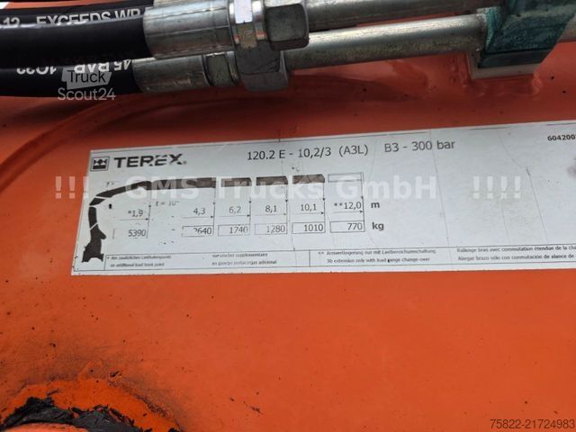 Tovornjak prekucnik MERCEDES-BENZ Axor 1829 / E5 / ALU Kipper / Atlas Kran