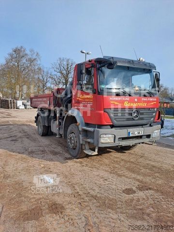 Tristrani prekucnik MERCEDES-BENZ Axor 1829 / E5 / Meiller / Hiab Kran