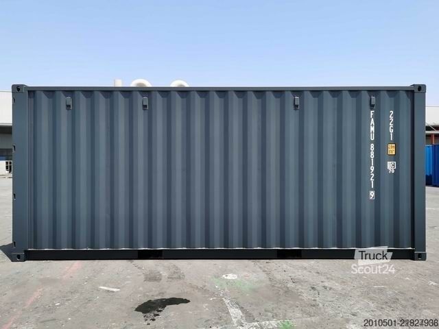 Scheepscontainer 20 Fuß RAL7015 Seecontainer CONTAINER ONEWAY NEU KONTENER KONTAINER