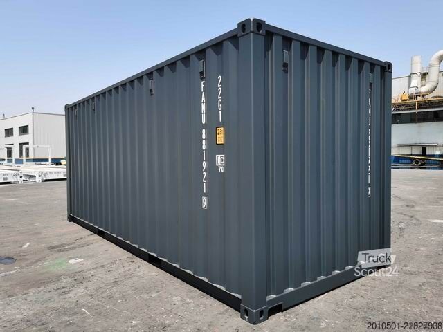 Scheepscontainer 20 Fuß RAL7015 Seecontainer CONTAINER ONEWAY NEU KONTENER KONTAINER