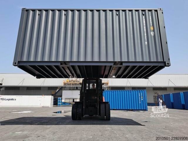 Scheepscontainer 20 Fuß RAL7015 Seecontainer CONTAINER ONEWAY NEU KONTENER KONTAINER