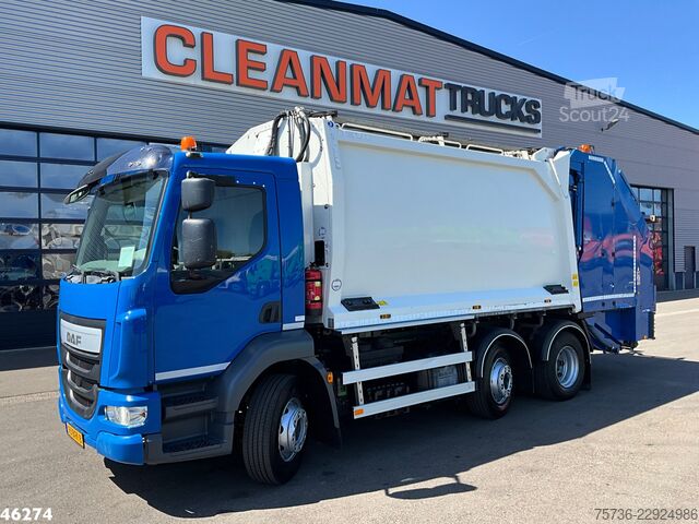 Автомобил за събиране на отпадъци DAF FAG LF 220 Euro 6 Geesink 14m³