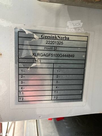 Vuilniswagen DAF FAG XD 340 Euro 6 Geesink 20m³