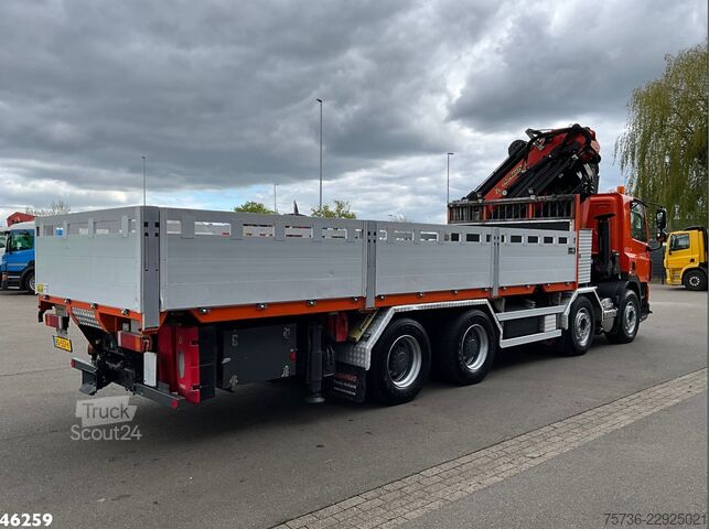 Žeriavové vozidlo DAF FAD 85 CF 460 8x4 Palfinger 72 Tonmeter laadkra...