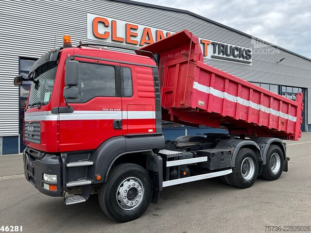 Damperli kamyon MAN TGA 33.440 6x4 Manual Full steel Kipper 12m³ Ju...