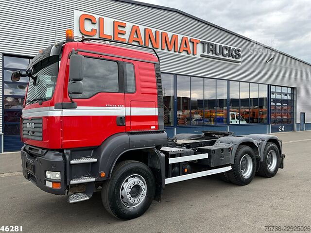Damperli kamyon MAN TGA 33.440 6x4 Manual Full steel Kipper 12m³ Ju...