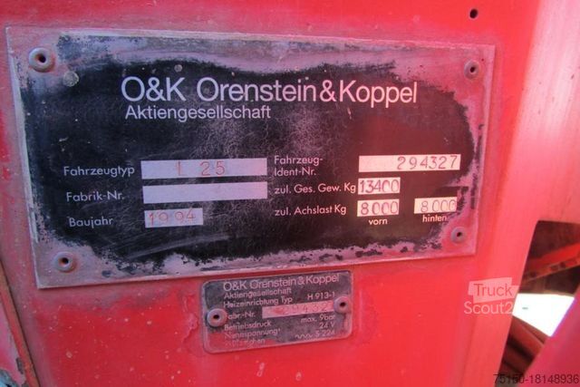 Wiellader O&K L 25 -  Nr.: 327