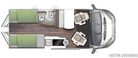 Avtodom Forster V 599 EBL Livin' Up Pro 140 PS * Markise * Rückfahrkam