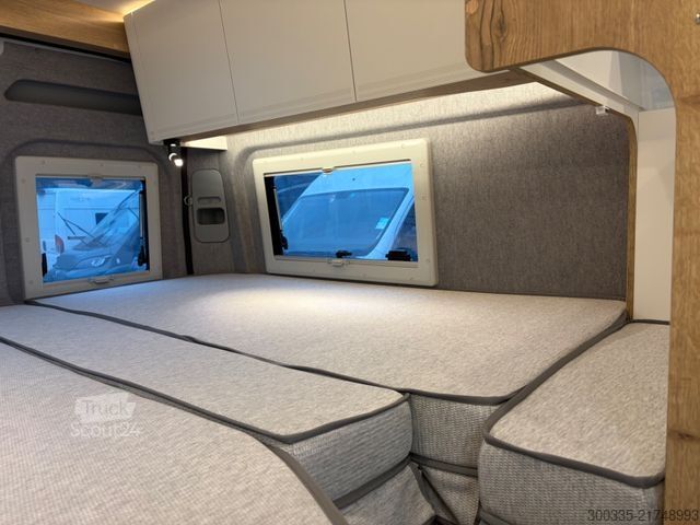 Kamper CLEVER Spirit 600 Automatik- Längsbetten - Mj. 2026