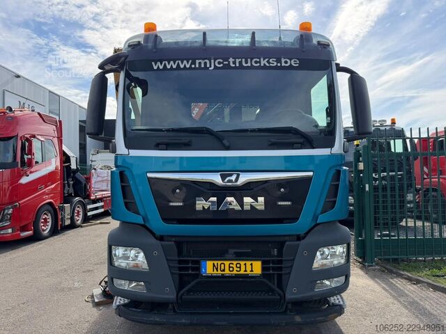 Læsseplatform MAN TGS 35.420 8x4 (8m!) PRITSCHE + KRAN ATLAS 332 ...