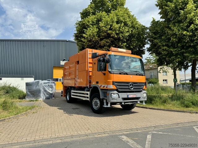 Vakuumski in tlačni tovornjak Mercedes-Benz ACTROS 2036 - 82 TKm - 4x4 - MTS Saugbag