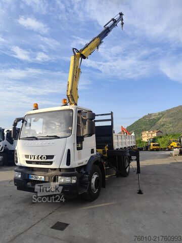 Mobiele kraan Iveco EuroCargo 160E25K