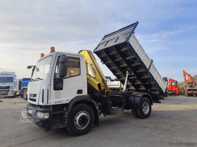 Mobiele kraan Iveco EuroCargo 160E25K