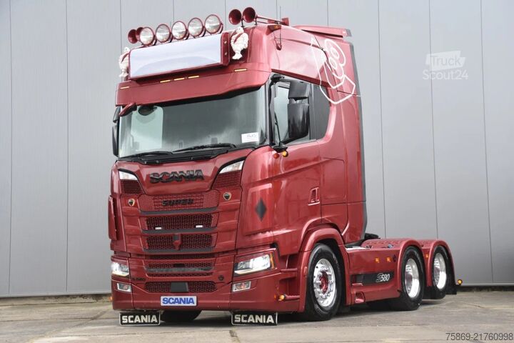 Estándar-SZM Scania S580 V8 NGS 6x2NB - EURO 6 D - NEW TACHO - FULL...