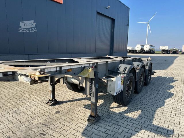 Konteinerių vežimas Van Hool 20FT ADR CHASSIS / EMPTY WEIGHT 3.280kg / SAF D...