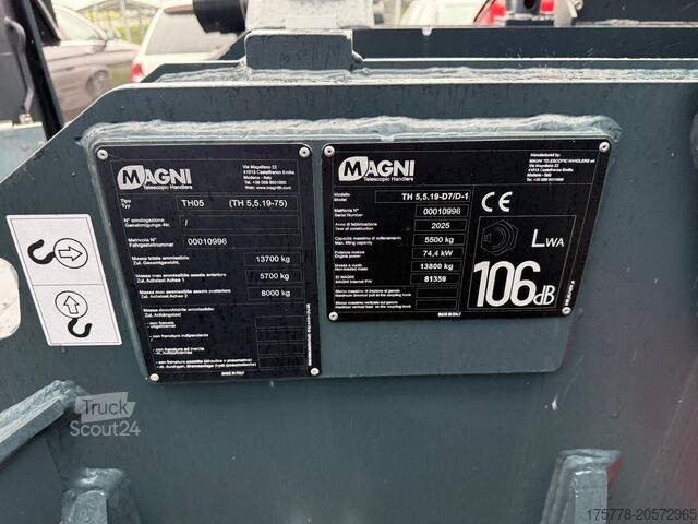 Teleszkópos targonca MAGNI TH 5,5.19 P