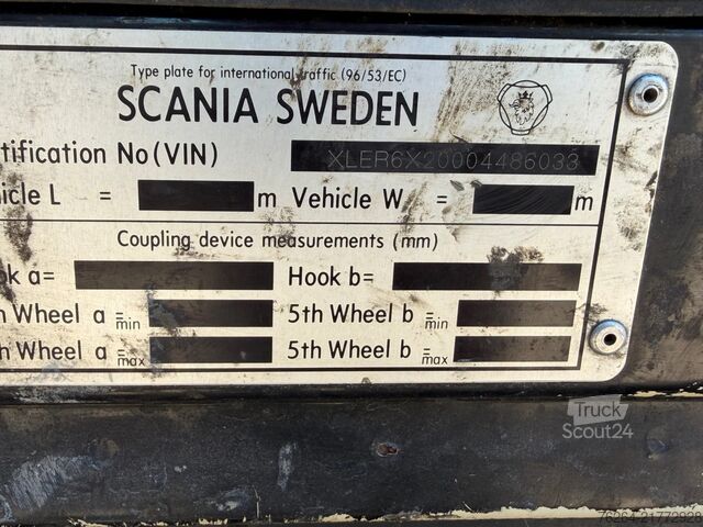 Rakodóplatform Scania G260 6x2 Manual Gearbox