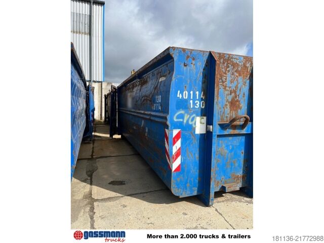 Roll-off container  ca. 20x div. Abrollcontainer von ca. 38m³ bis ca.