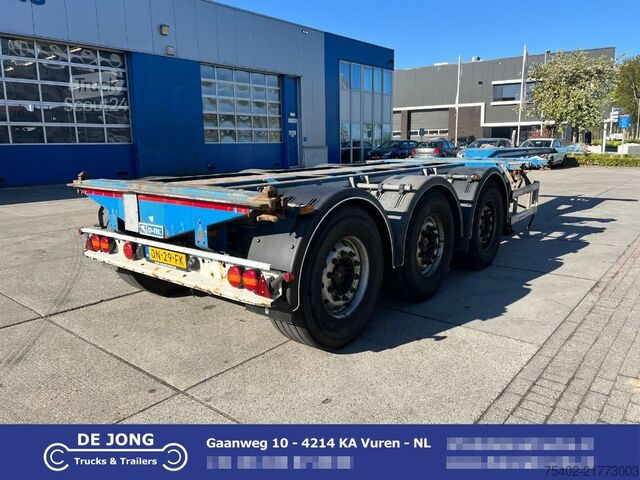 Transporte de contenedores D-TEC FLEXITRAILER FT-LS-S / 3x Extendable / 1x Lift ...