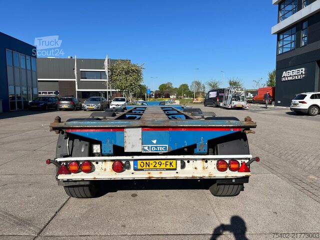 Transporte de contenedores D-TEC FLEXITRAILER FT-LS-S / 3x Extendable / 1x Lift ...