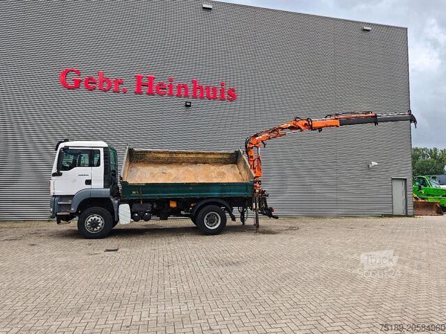 Tipper MAN TGS 18.400 4x4 Meiller 3 Seitenkipper Atlas 105...