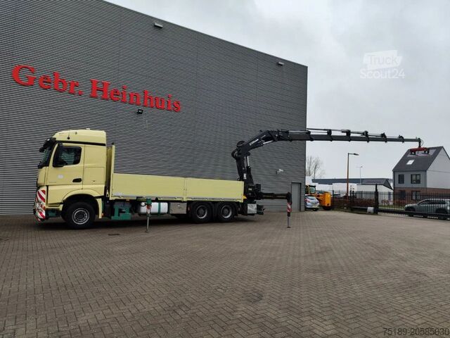 Vrachtwagen met kraan Mercedes-Benz Arocs 2645 6x4 Euro 6 Hiab XS 377 Hipro 7 x Hyd...