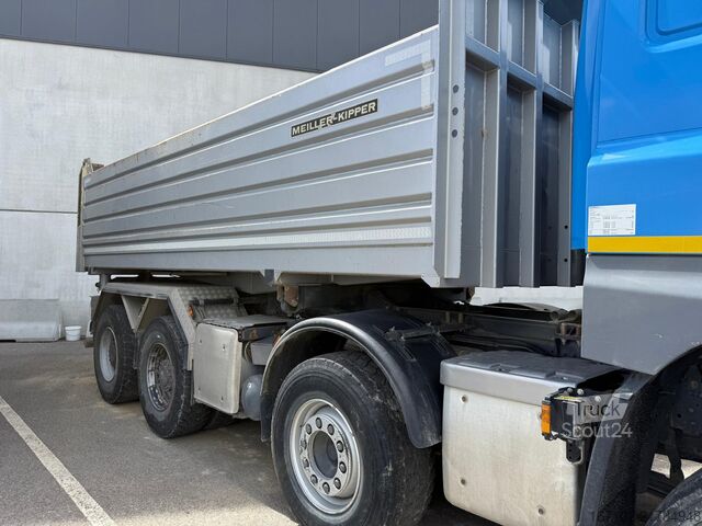 Damperli yarı römork MEILLER GK 4-Achs + DAF M4DN3