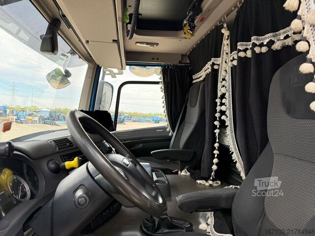 Damperli yarı römork MEILLER GK 4-Achs + DAF M4DN3