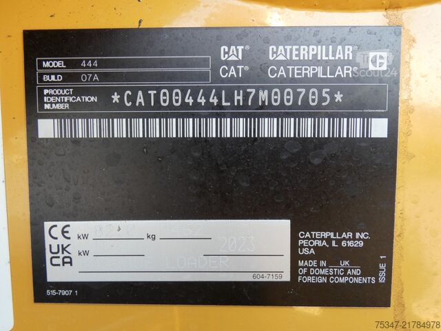 Chargeuse sur pneus Caterpillar 444