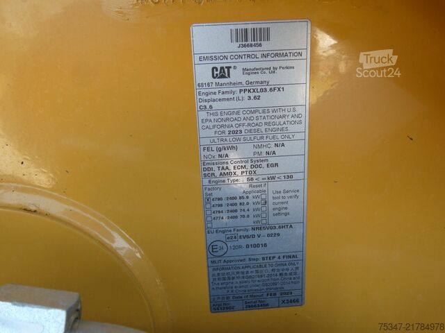 Chargeuse sur pneus Caterpillar 444