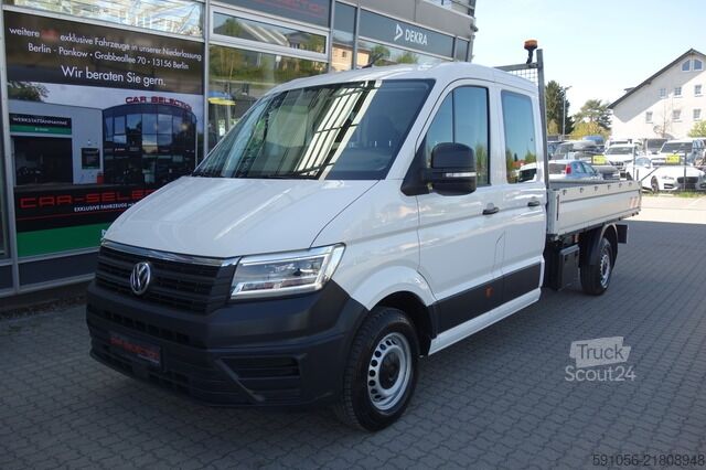 Pick-up varebil Volkswagen Crafter 35 Pritsche DoKa Lang LED/SDHZG/ACC/AHK