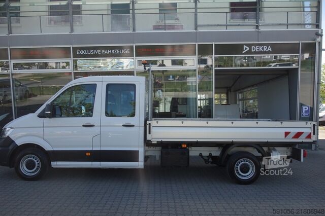 Pick-up varebil Volkswagen Crafter 35 Pritsche DoKa Lang LED/SDHZG/ACC/AHK