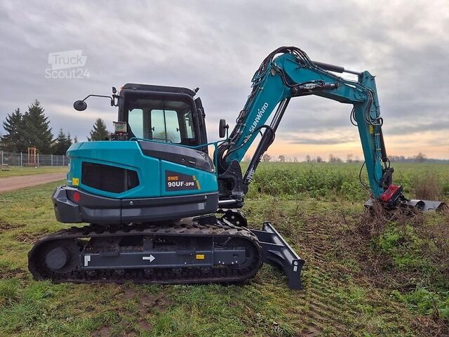 Retroescavadora Sunward SWE90UF 2PB