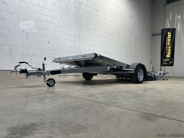 Furgon transport auto Martz GT Tieflader 350 1,8T Holz Autotransporter