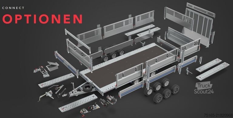 Platformtrailere og universaltransportere Brian James Connect 476-6022-35-3-12 Plattformanhänger/Unive