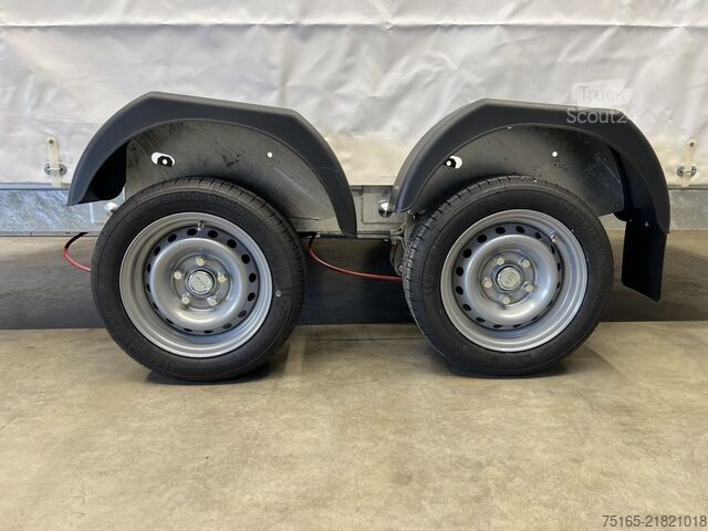 Remorque surbaissée Vezeko Husky FB 35.35 Plane weiß Absenker