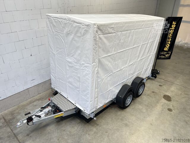 Remorque surbaissée Vezeko Husky FB 35.35 Plane weiß Absenker