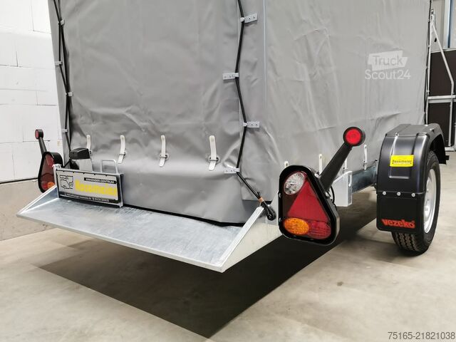 Naczepa niskopodwoziowa Vezeko Husky F 10.25 Plane Absenker
