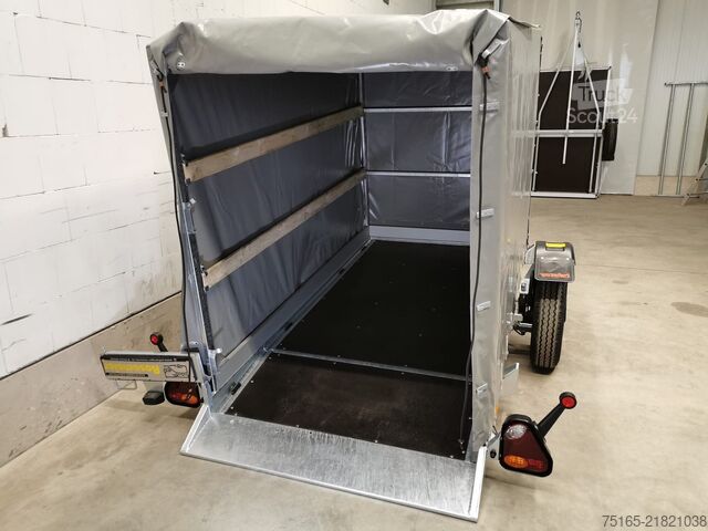 Naczepa niskopodwoziowa Vezeko Husky F 10.25 Plane Absenker