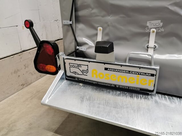 Naczepa niskopodwoziowa Vezeko Husky F 10.25 Plane Absenker