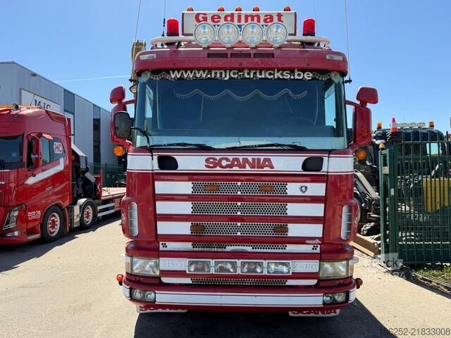 Platforma ładunkowa Scania 164G-480 V8 6x4 - RETARDER - EURO 3 - MANUAL - ...