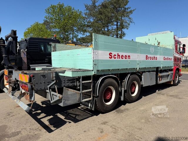 Platforma ładunkowa Scania 164G-480 V8 6x4 - RETARDER - EURO 3 - MANUAL - ...