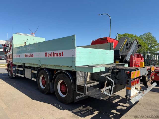 Platforma ładunkowa Scania 164G-480 V8 6x4 - RETARDER - EURO 3 - MANUAL - ...
