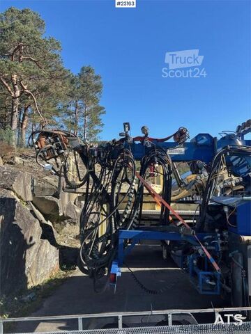 Mixer Mercedes-Benz Arocs with a Meyco Roadrunner concrete spray unit
