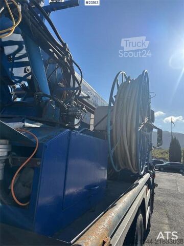 Mixer Mercedes-Benz Arocs with a Meyco Roadrunner concrete spray unit