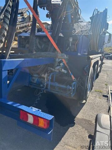 Mixer Mercedes-Benz Arocs with a Meyco Roadrunner concrete spray unit