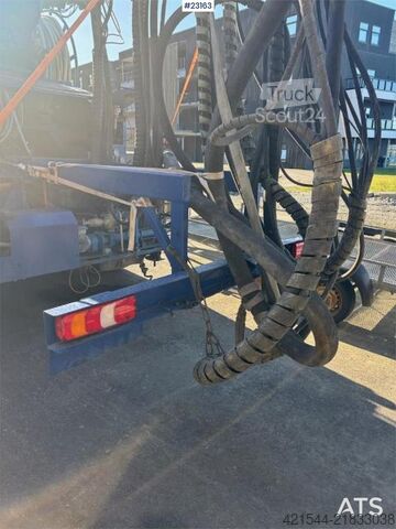 Mixer Mercedes-Benz Arocs with a Meyco Roadrunner concrete spray unit