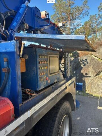 Mixer Mercedes-Benz Arocs with a Meyco Roadrunner concrete spray unit