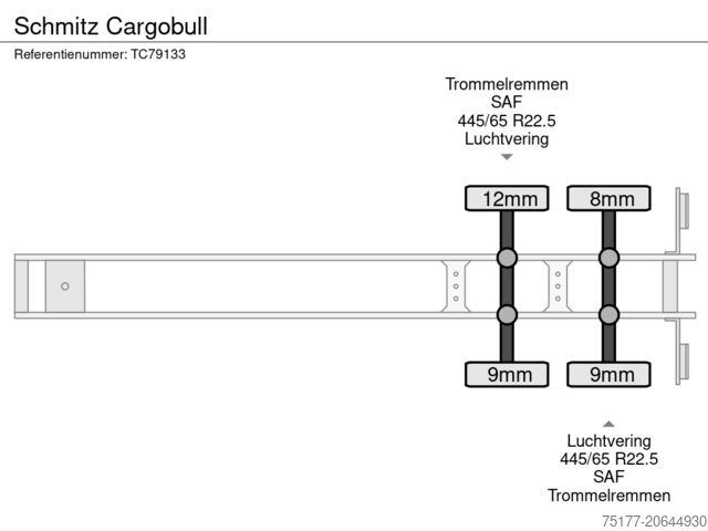 Skraldevogn Schmitz Cargobull 